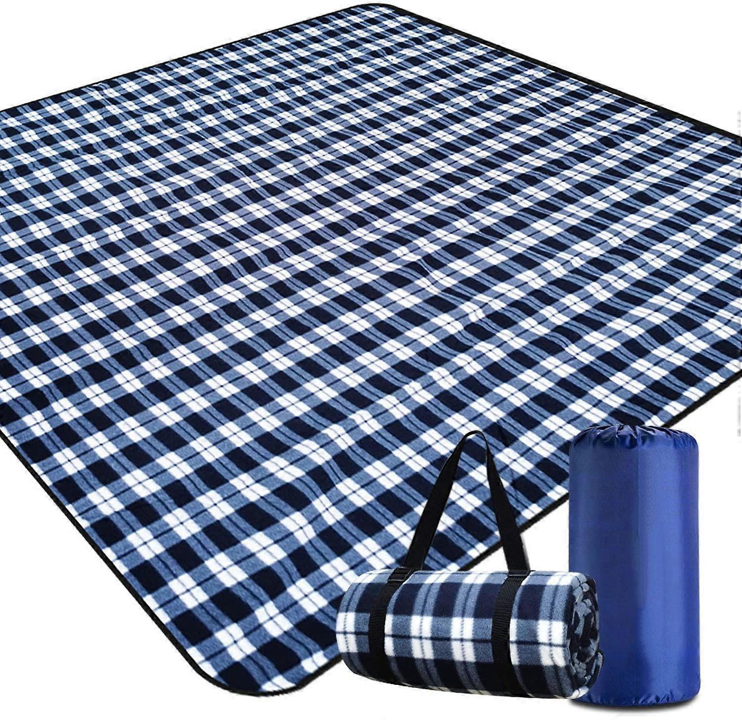 Waterproof Extra Large Picnic Blanket - 3 Layers Material, Foldable Outdoor Mat