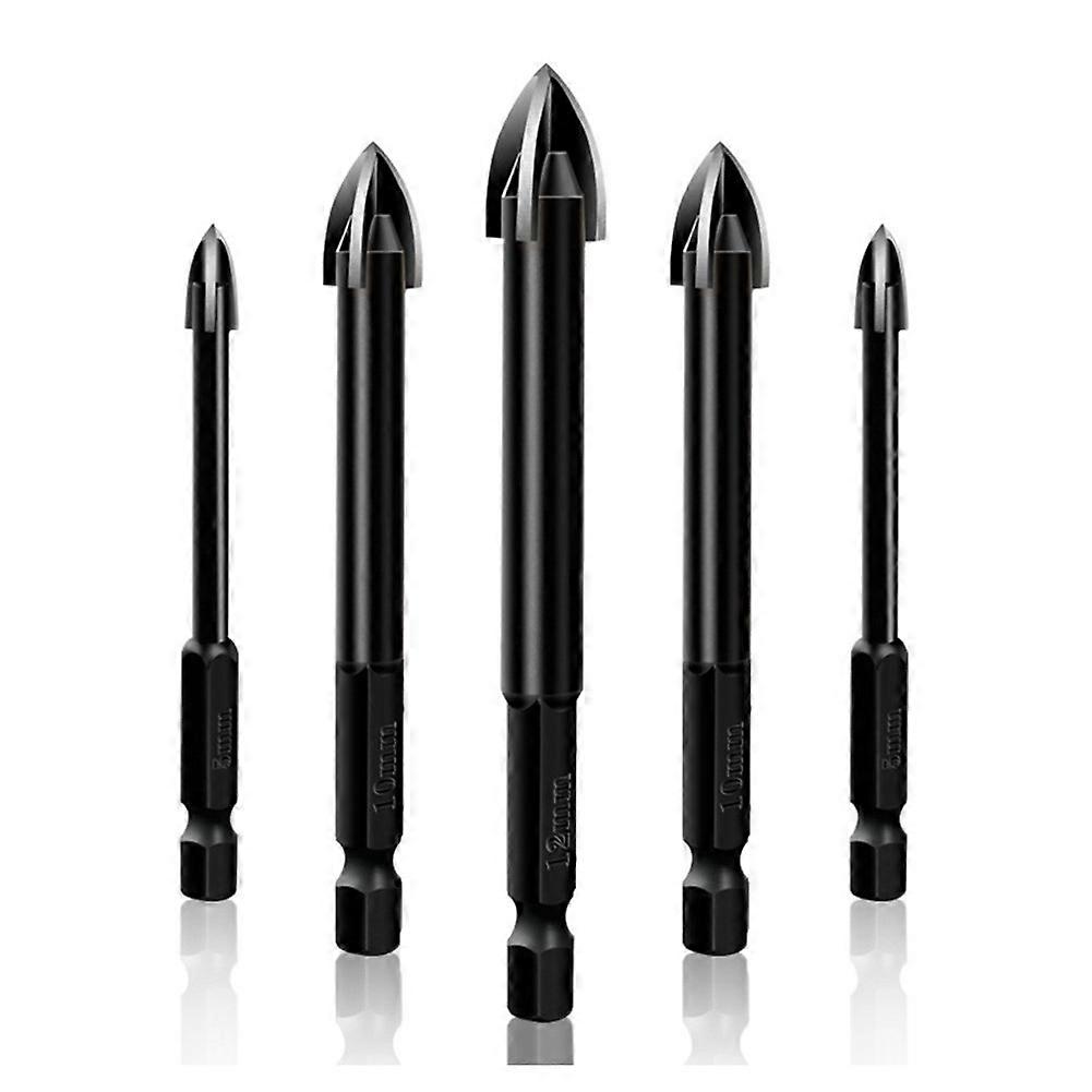 5-12mm Drill Bit Drill Bits Set Ceramic Cutting Glass Kit Tile Porcelain