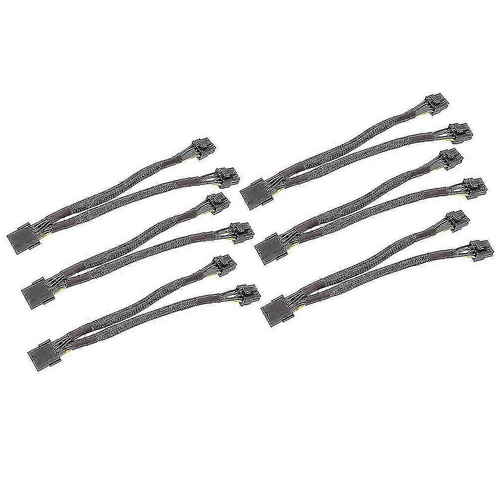 8 Pin Pci-e Pci Express Graphics Video Card Gpu Vga 8 Pin Female To Dual Gpu 8(6+2 ) Pin Male Sleev PXCL