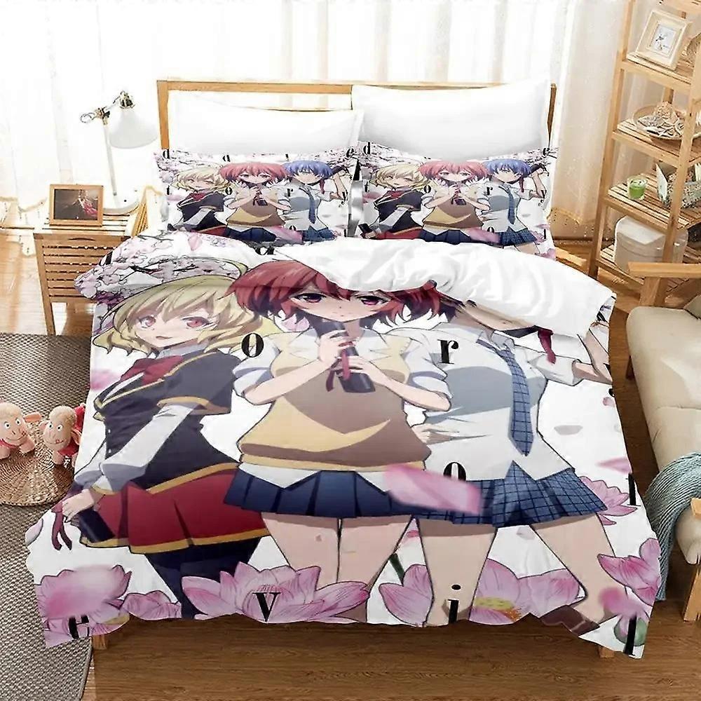 o1355 Lençóis Enigma história do diabo Conjunto de cama Conjunto de cama Adulto Kid Quarto Conjuntos de capa de edredão Conjunto de lençóis Lençóis fVV1355