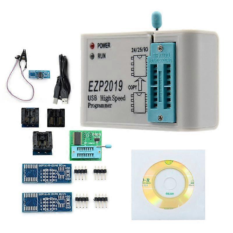 EZP2019 High Speed USB SPI Programmer Support 24 25 93 EEPROM Flash Bios Chips