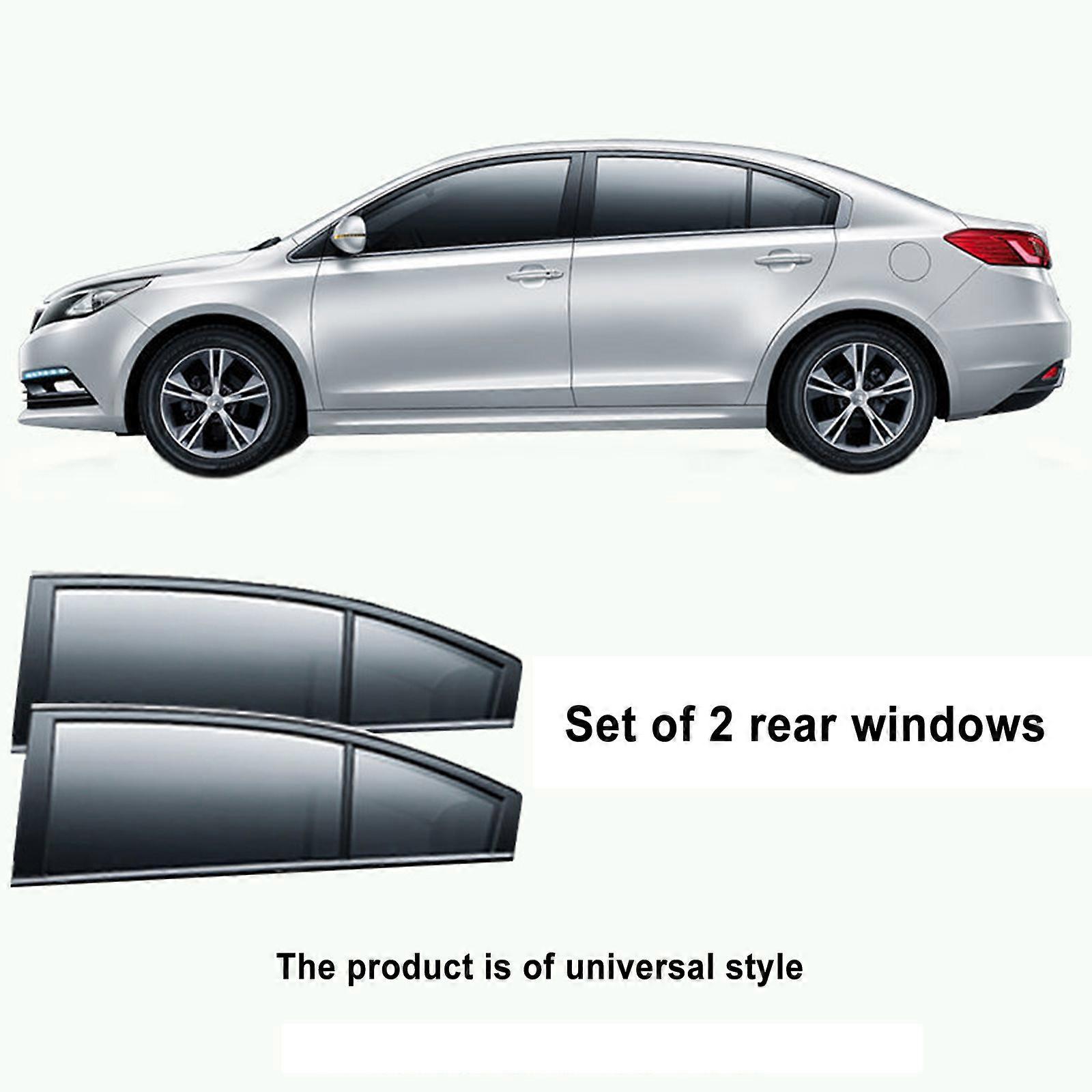 2/4pcs Universal Car Window Screen Door Covers Side Window UV Sunshine Plate Shade Mesh Mosquito Net Vehicle Interior