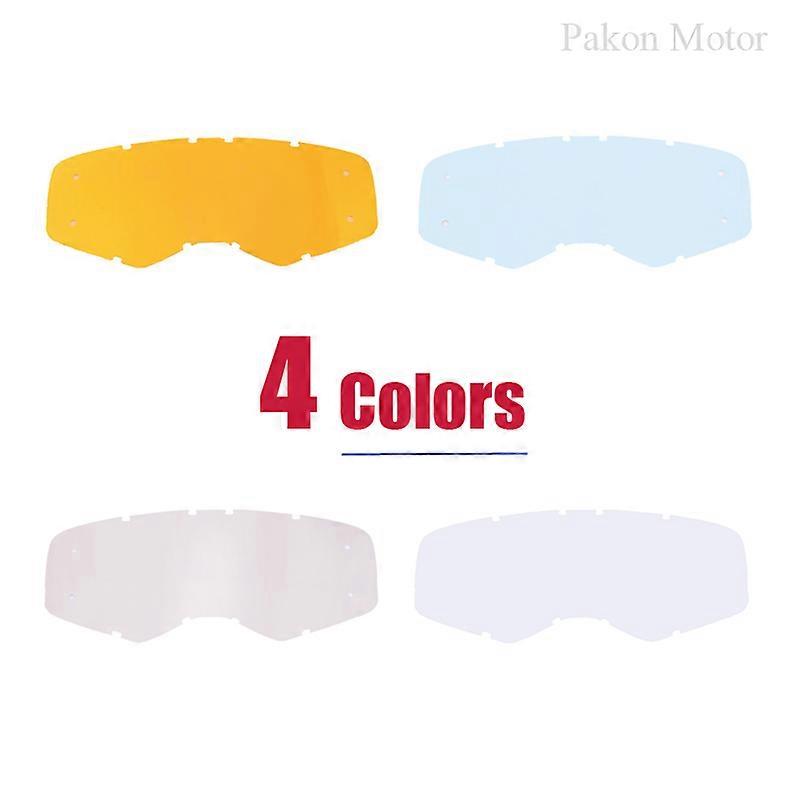 1Pc Lens of Sunglasses Gold Color Goggles Glasses Transparent Blue Sun-Glasses Protecter Motorcycle Accessories Gray for