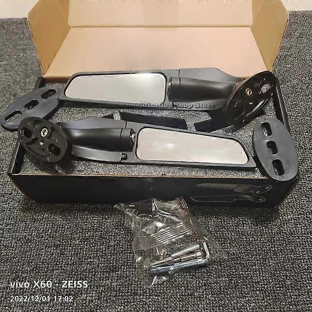 For Honda CBR650R F CBR1000RR CBR600RR CBR 250R 300R 400RR 500R Motorcycle Mirror Modified Wind Wing Rotating Rearview Mirror
