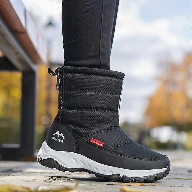 Short Slip On Winter Booties Women Winter Boots 2022 New Plush - Main Image