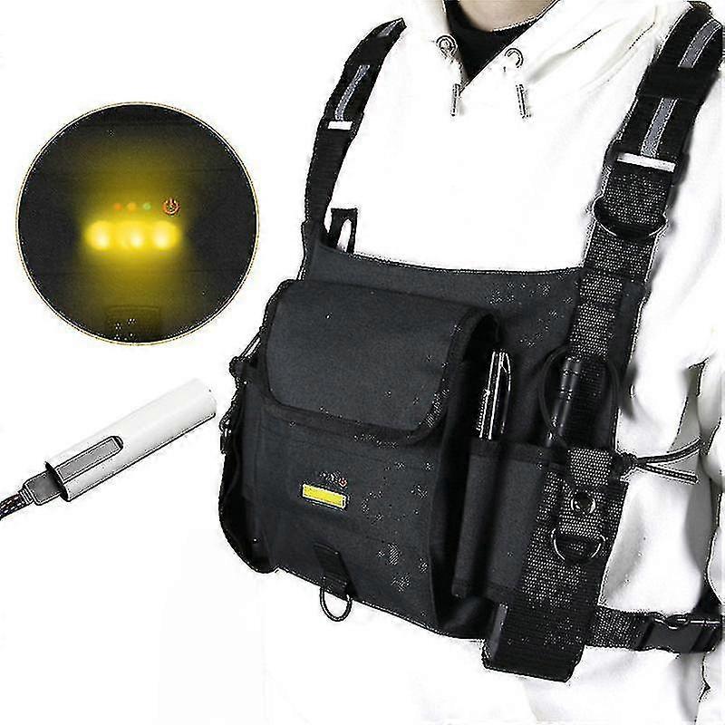 COAXSHER トランシーバーホルダー チェストリグ チェストハーネス