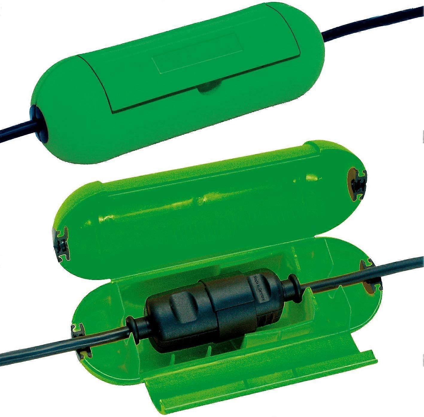 Safe / Protection box for extension cord, (Cable protection) Green4 pcs