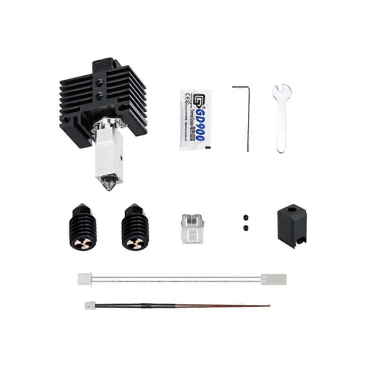 P1P Upgrades for Bambu Lab P1P Hotend Heatbreak Lab X1 Hotend Nozzle P1P Thermistor CHT Nozzle for