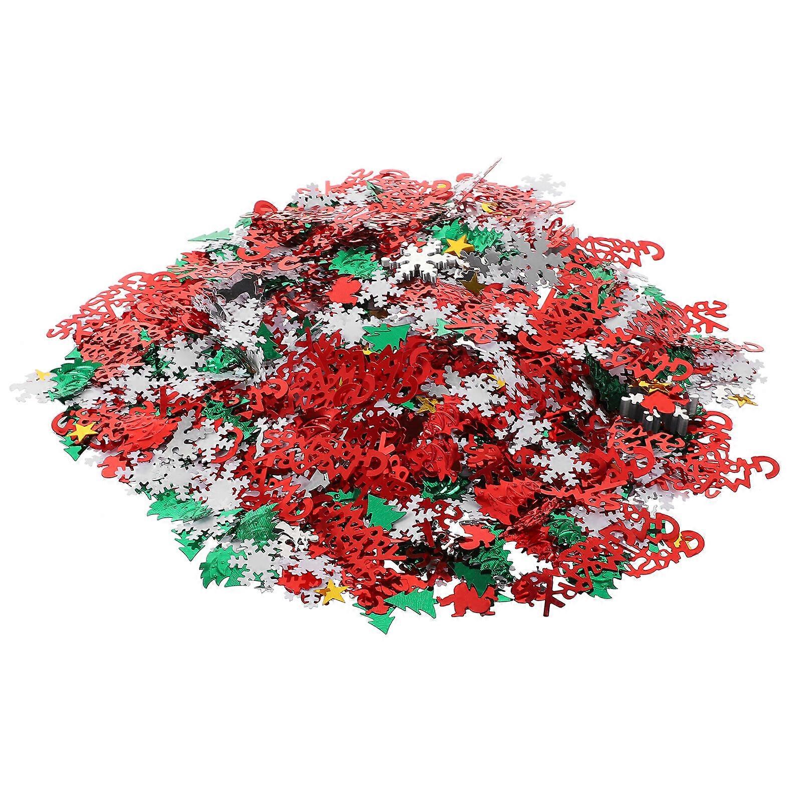 Decoracion Para Mesa De Navidad Deer Table Confetti Christmas Table Scatter Fake Snowflake