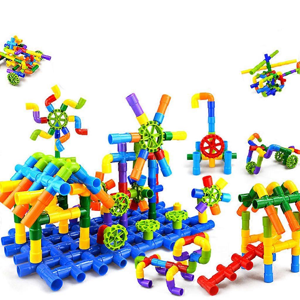 STEM Building Block 52/104/152Pcs Space Recognition Playset for Kids Learning