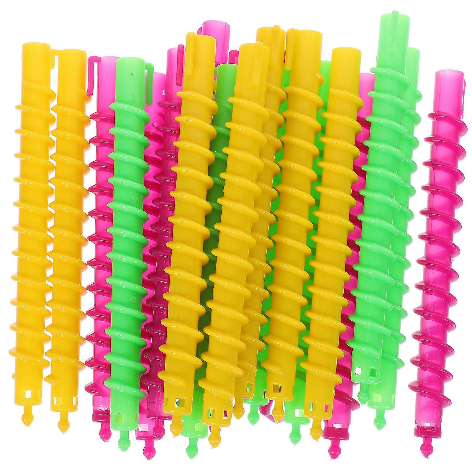 100pcs ράβδοι περμανάντ styling ράβδοι περμανάντ σπειροειδείς ράβδοι περμανάντ τρίχας εργαλεία κομμωτηρίου