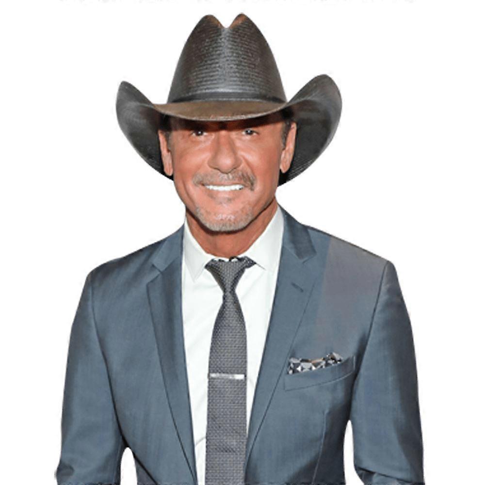 Tim McGraw (Grey Suit) Half Body Buddy Cutout