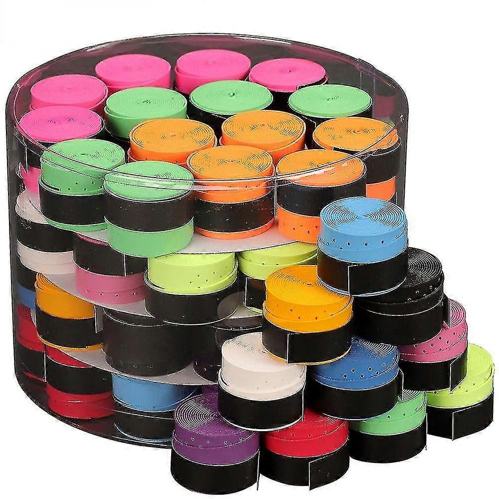 60 قطعة مضرب تنس يقبض على بادل على قبضة كرة الريشة على قبضة العرق A - PW