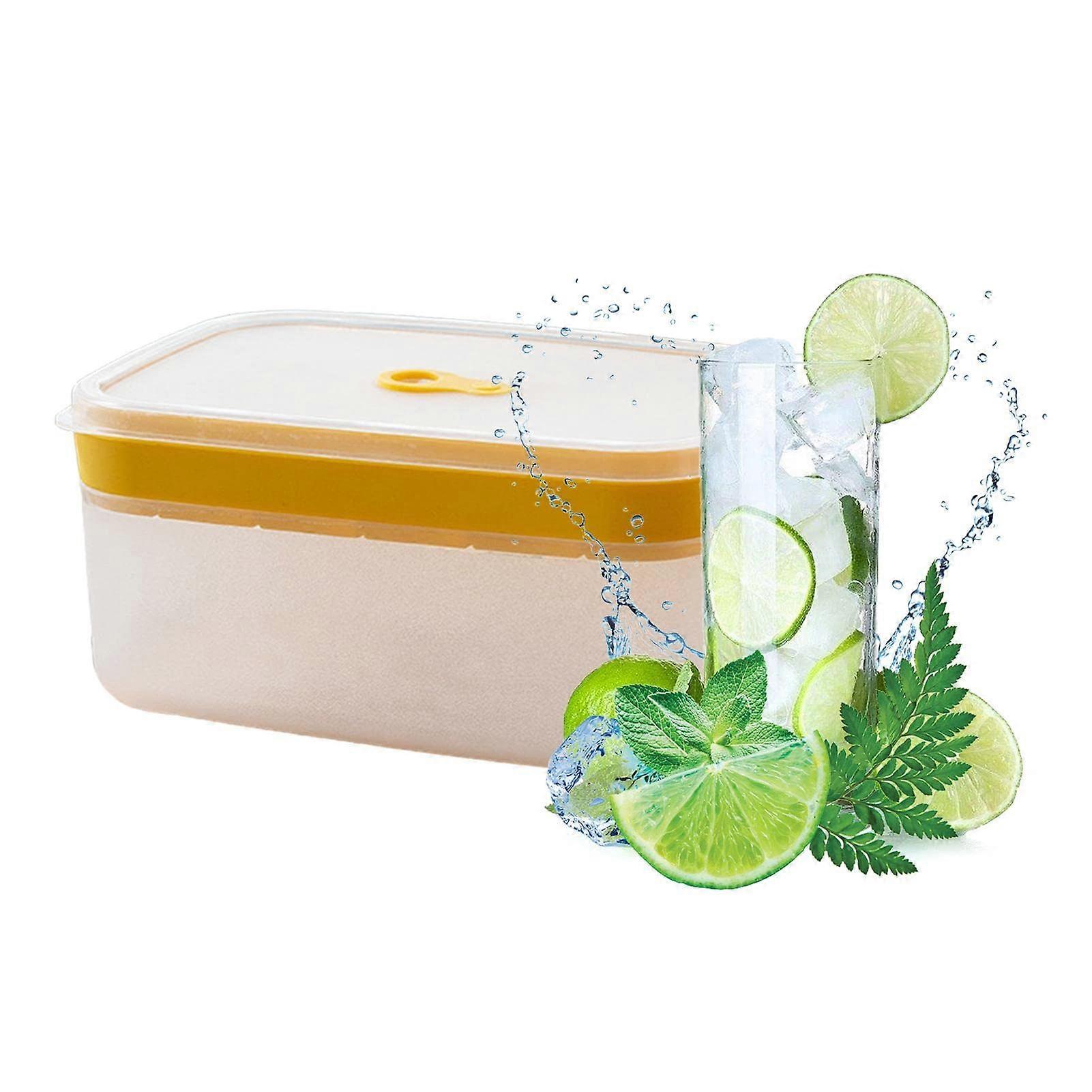 Silicone Ice Cube Tray with Lid