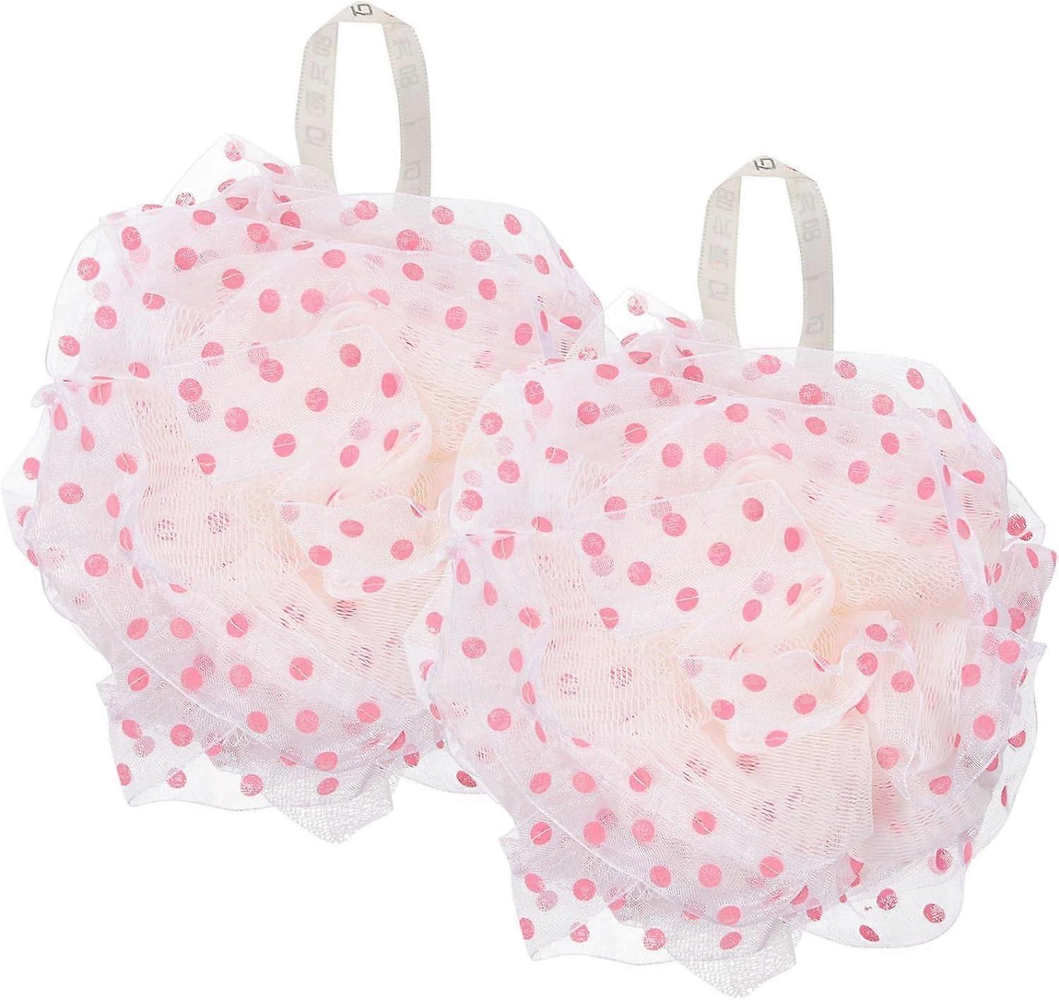 Bathing Pouf Ball Mesh Balls Sponge