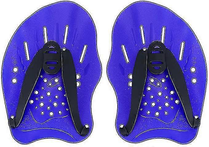 Swim Paddles Hand, Swim Training Hand Paddles With Adjustable Straps