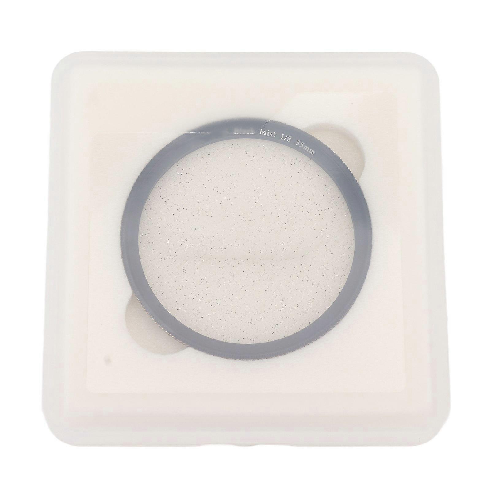 Lightdow 1/8 Camera Black Mist Filter Soft Focus Optical Glass Camera Filter Lens for Video Shooting