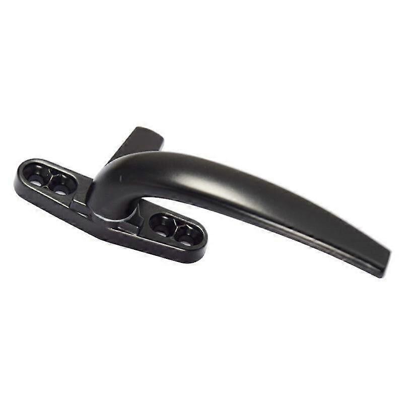 Window handle Open the flat aluminum window with open handle and lock the handle.