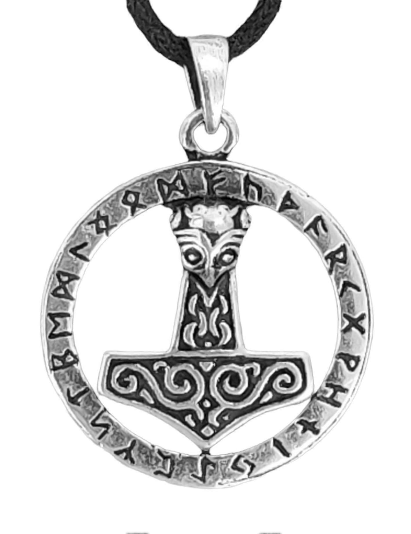 Pendant 142 Thor's Hammer - Silver