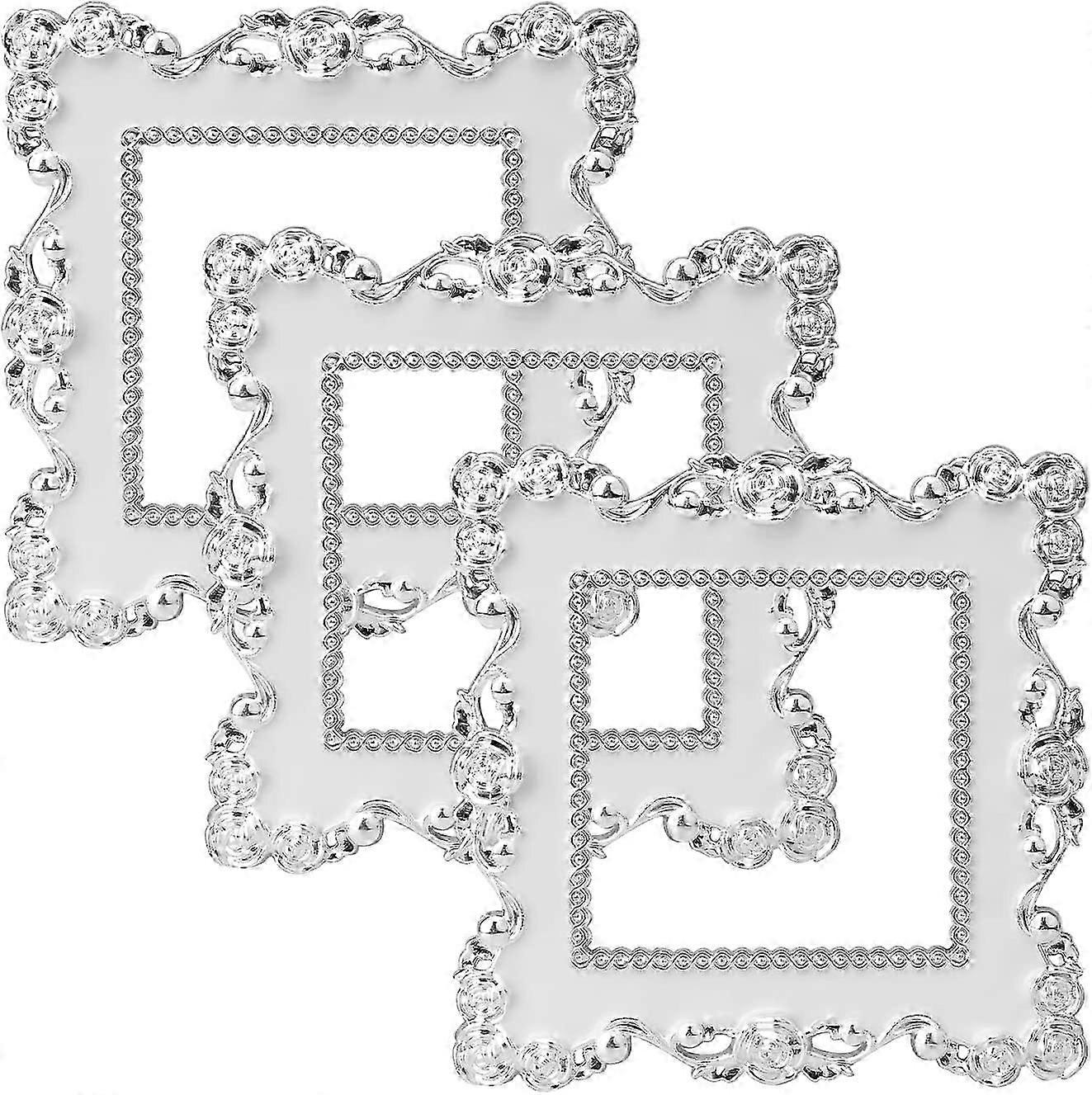 3PCS Light Switch Surround Socket Sticker Panel Light Switch Cover Decorative Plastic Resin Switch Wall Socket Switch Surround Finger Plate