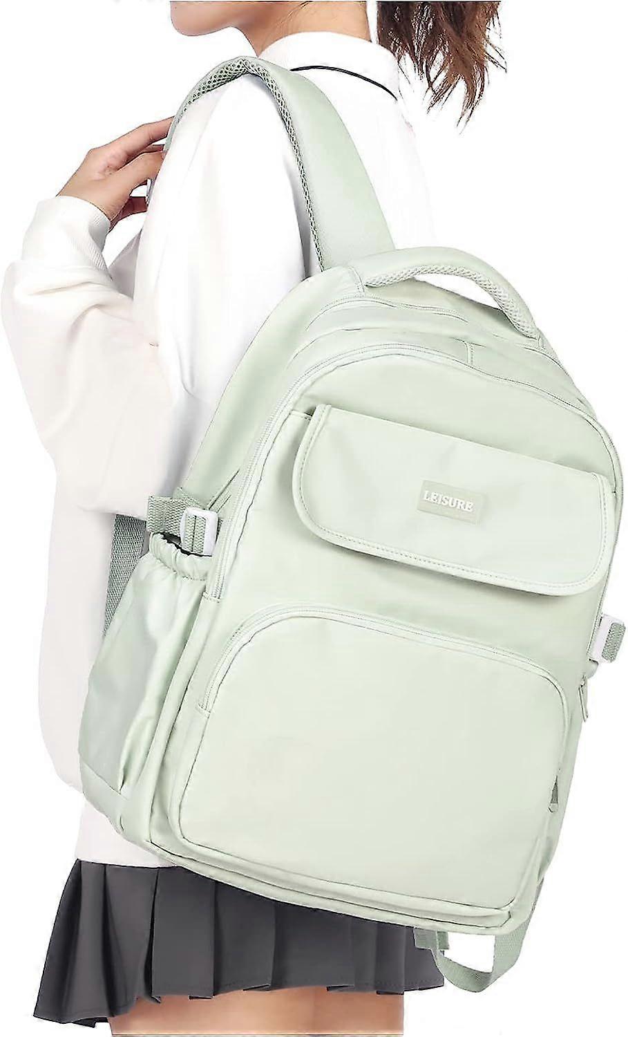 Backpack, Canvas, Durable, Water Bottle Pockets