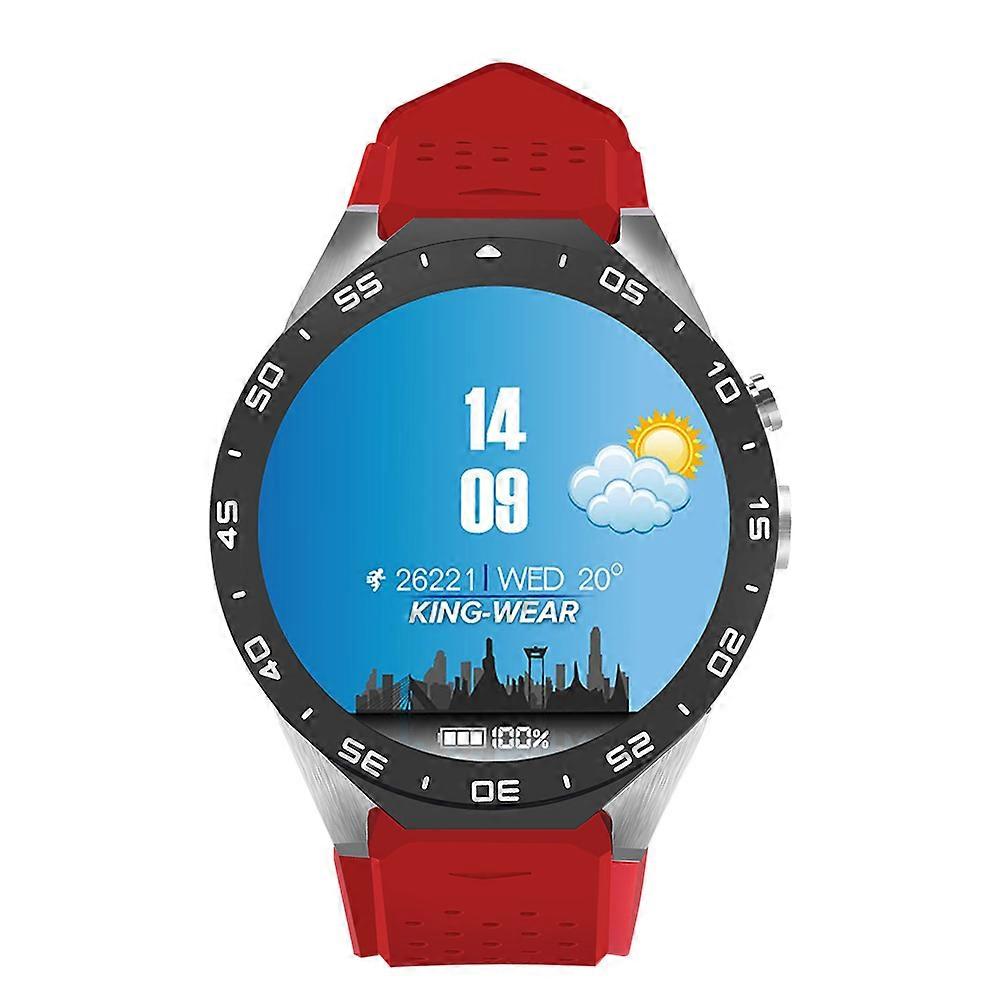 Smart Bluetooth Watch Touch Screen 1.39 inch AMOLED Support WIFI GPS 3G For Android iOS Red