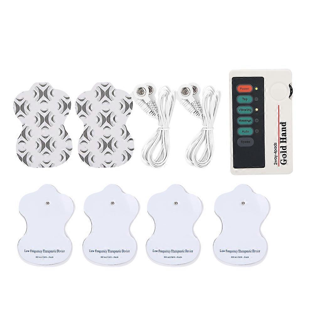 Mini Electric Massager Adjustable Strength Frequency Portable Pulse Body Massager