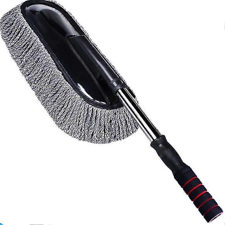 Car Cleaning Mop with Retractable Long Handle Dust Removal Car Washing Brush