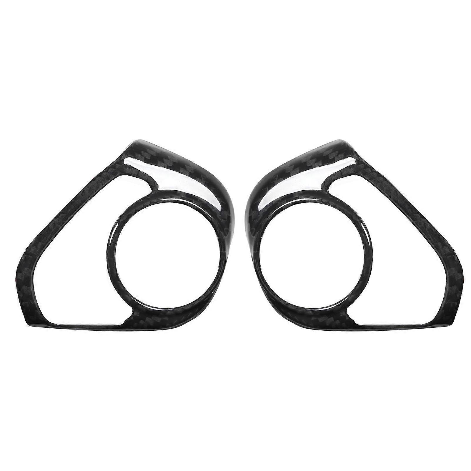 Carbon Fiber Steering Wheel Button Frame - Decoration for 86 2017‑2022