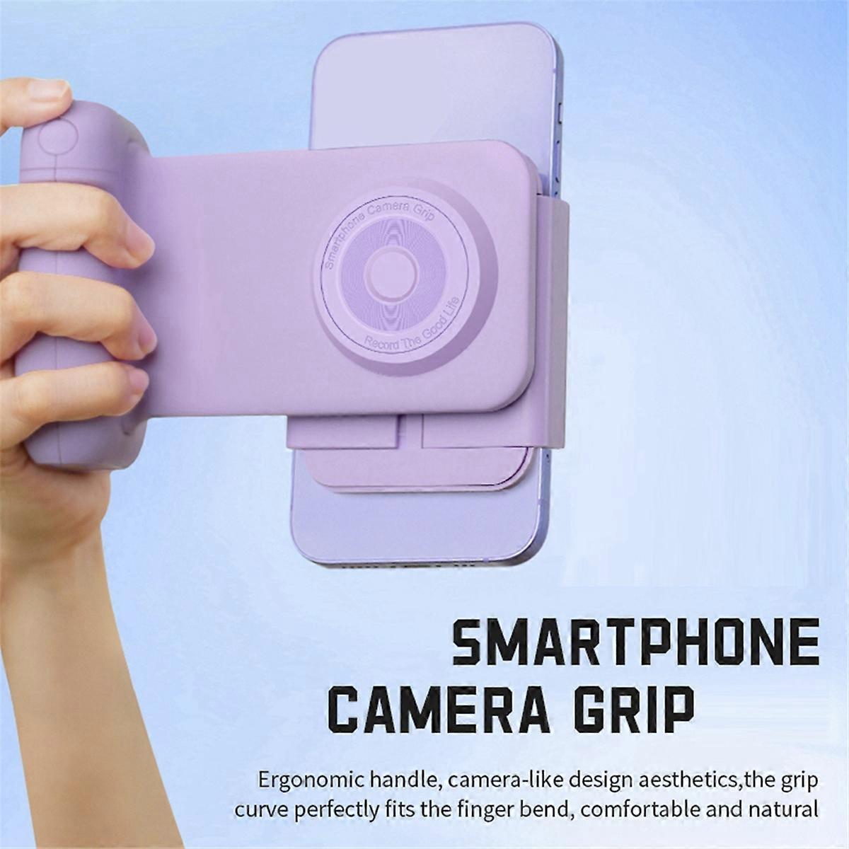 Bluetooth Selfie Stick with Remote Shutter Anti-Shake Phone Holder, Stabilizer for Video , for Smartphones C