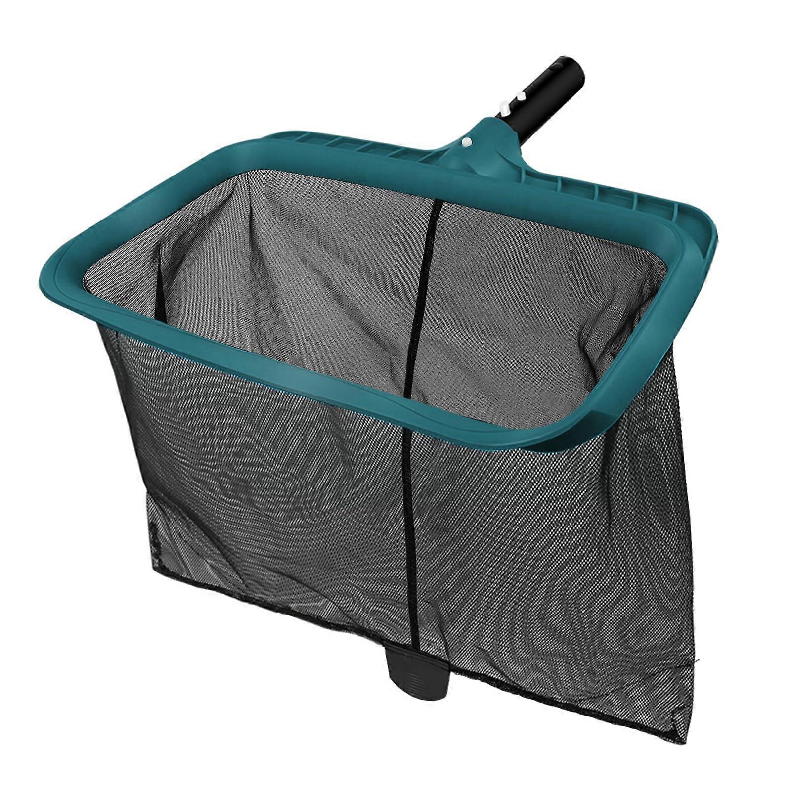 Professional Pool Skimmer Net, Leaf Rake with Deep Fine Mesh for Fast Cleaning Inground & Above Ground Pools