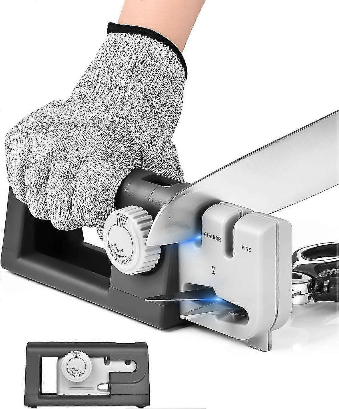 Knife Sharpener 4 in 1  Knife Sharpener Knives Sharpener Removable Replacement