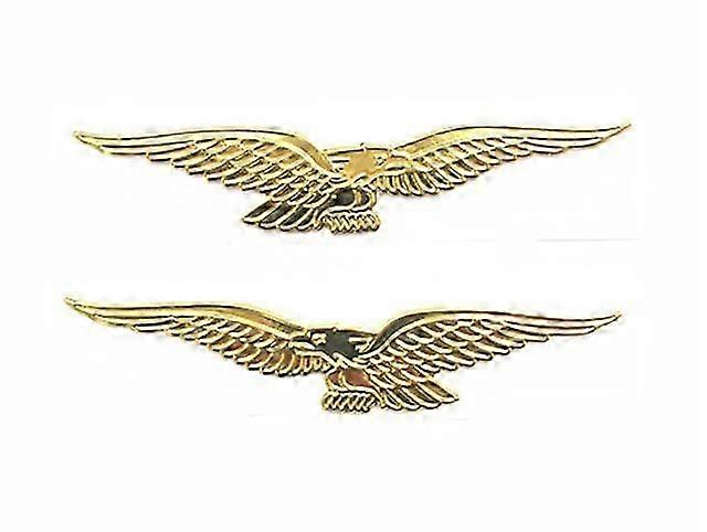 3D موتو Guzzi النسر ملصق الذهب والفضة اللون دراجة نارية موتو الدراجة للماء 3D ملصقات الشارات