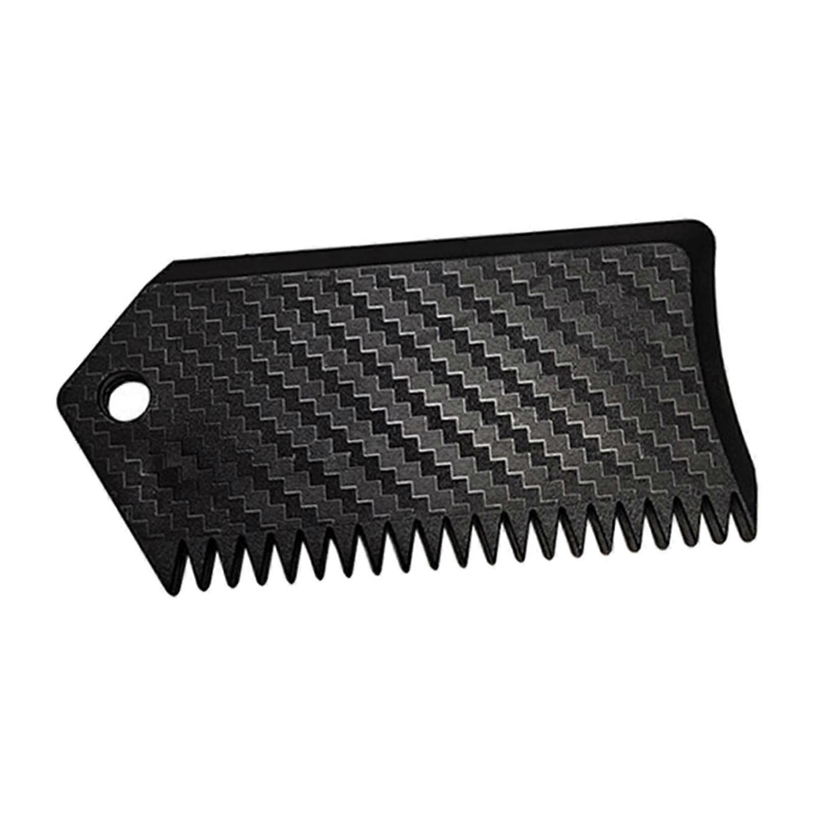 Surfboard Wax Comb with Keychain Hole Portable Surfboard Wax Remover Comb