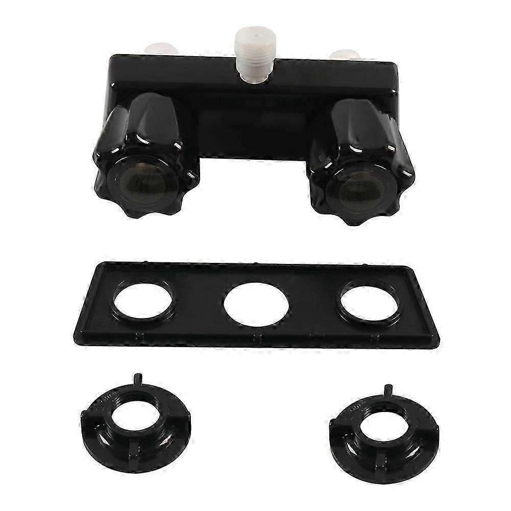 Camper Shower Faucet ABS For 2-hole 4 Center For Travel Trailer Camper Van RV Shower Faucet RV Camper Shower Faucet