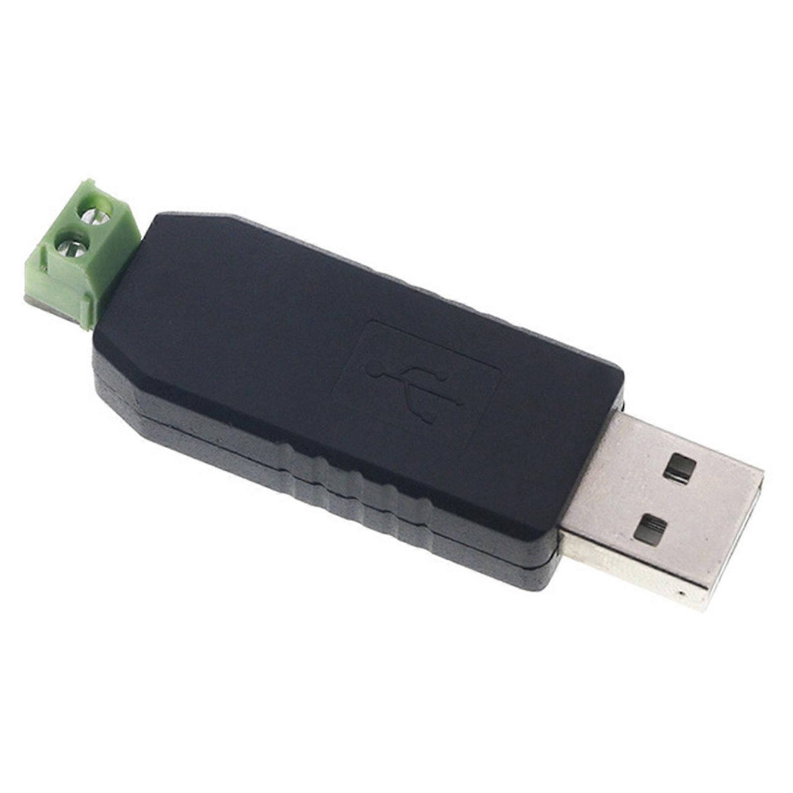 USB To RS485 Conversion Connectors Adapter for Serial Communication Data Transmission Across Devices