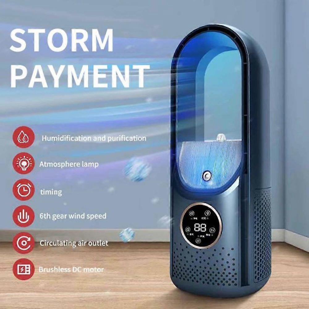 Rechargeable Silent Evaporative Cooling Fan