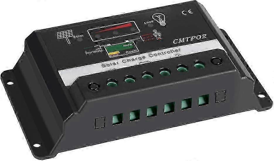 30a 12v/24v Intelligent Solar Charge Controller, Solar Panel Controller Battery Regulator