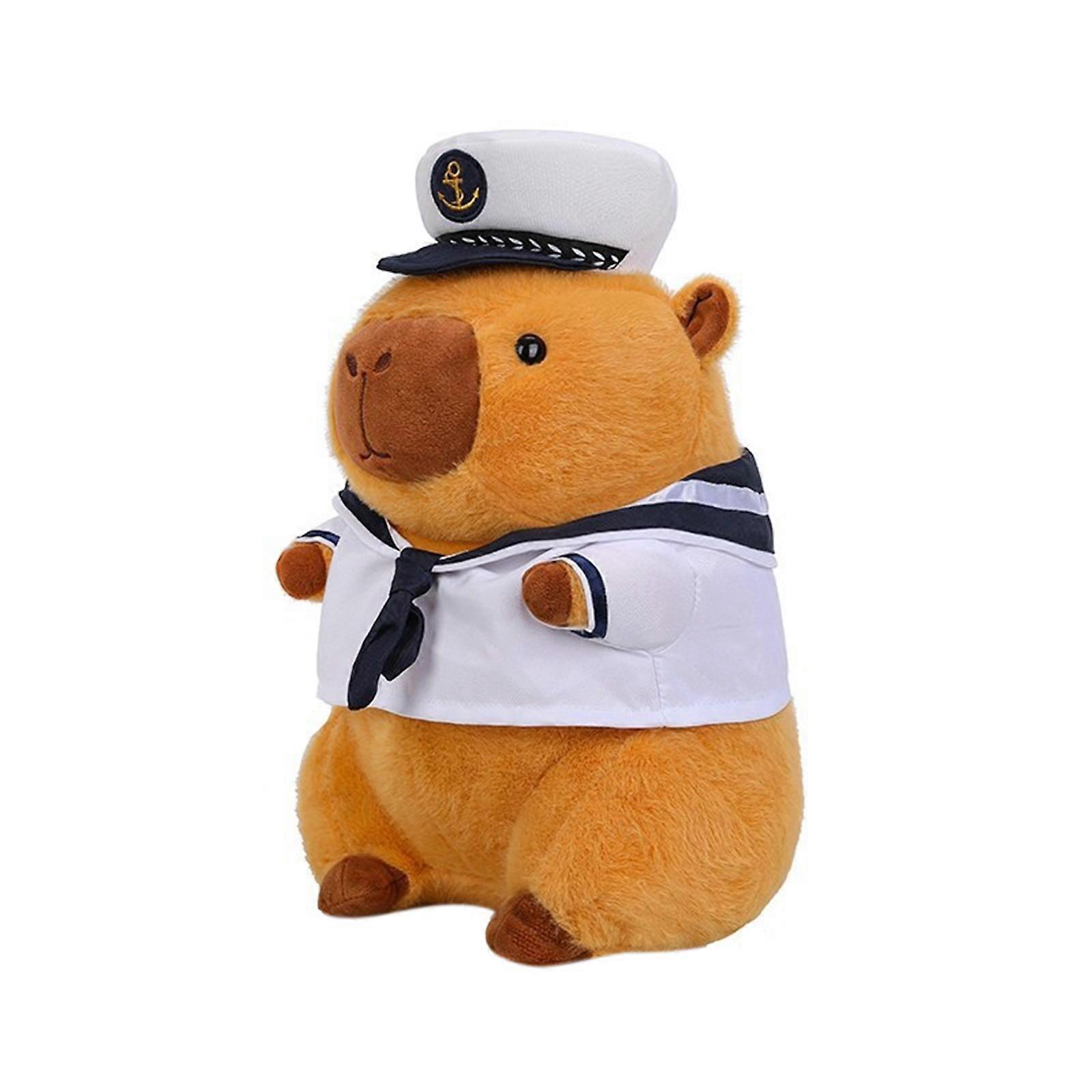 Capybara Stofftier Plüsch Capybara Puppe Home Decor Bequem Umarmbar