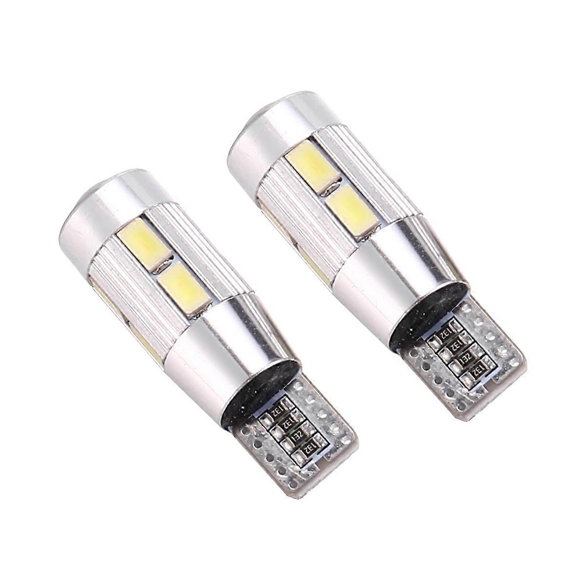 4PZ W5W T10 12V 6000K 5630 10 SMD Lampadina LED per
