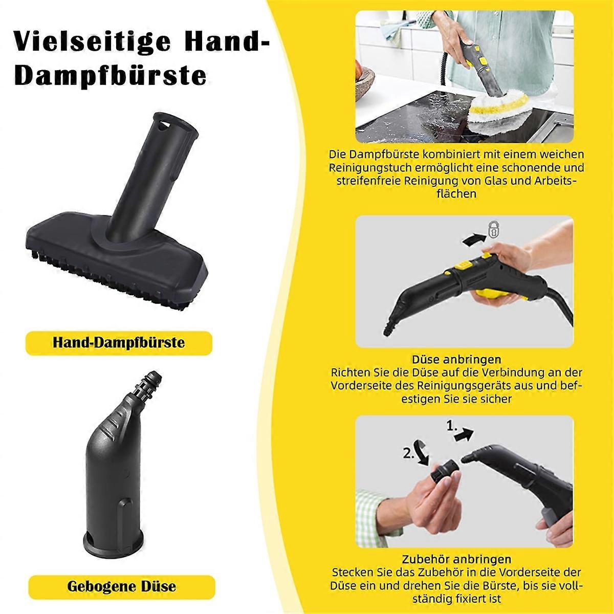 Opatiny Dampfaufsatz Für Dampfreiniger - Faltenentferner Für Kleidung