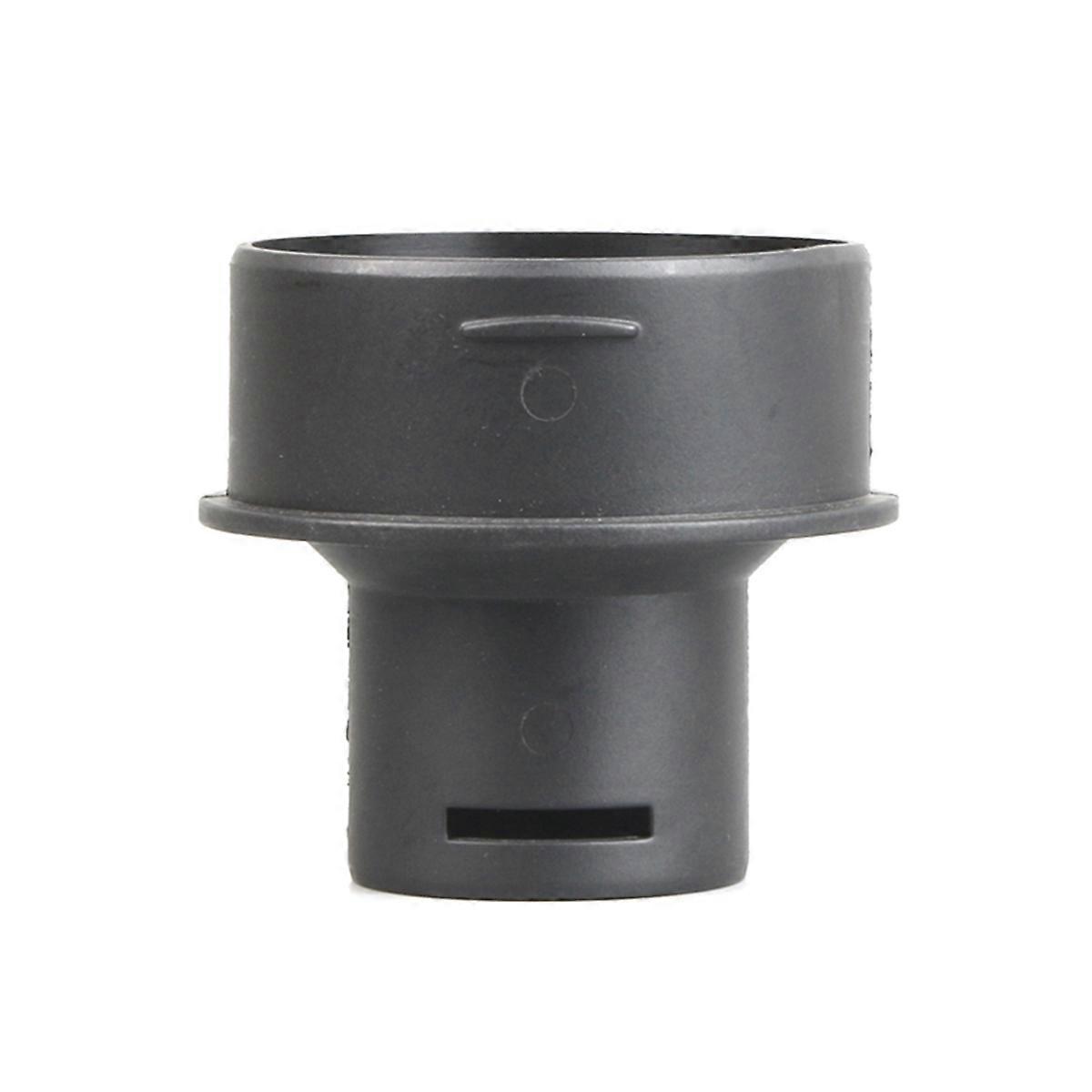 Conduit d'air de chauffage noir avec connecteur en T ou plat de 42 à 75 mm