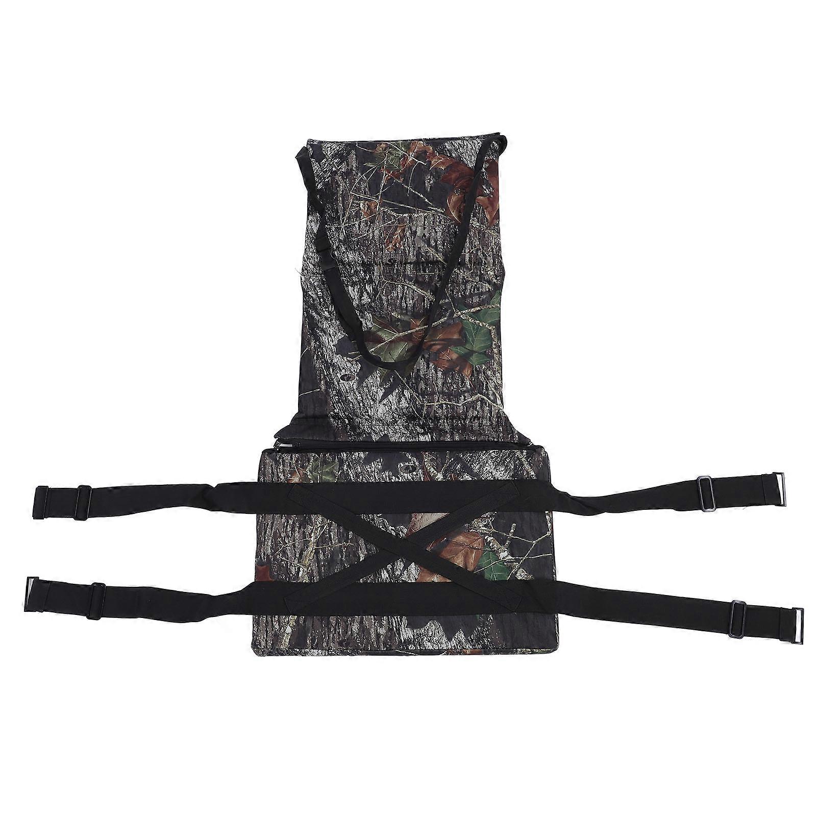 Tree Stand Seat Replacement 600D Oxford Cloth Foldable Adjustable Tree Stand Seat Cushion Pad for Camping Camouflage Style 3