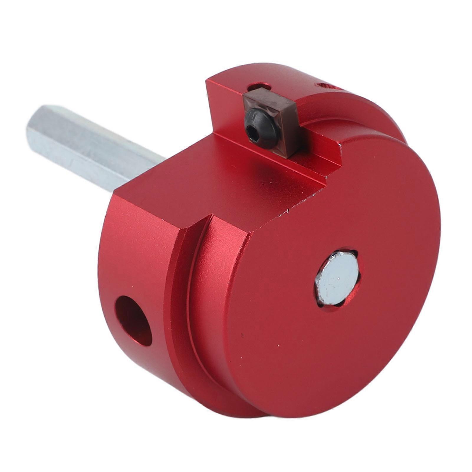 PVC Pipe Reamer Kit Aluminum Alloy Pipe Fitting Reamer PVC Fitting Socket Saver for Water Lines Drain Lines Vent Lines 2 Inch 