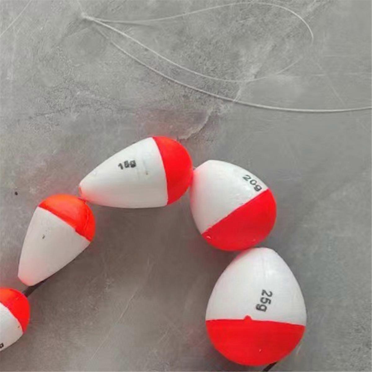 Red & White Float, Long-Distance Float, Foam Float, 15g