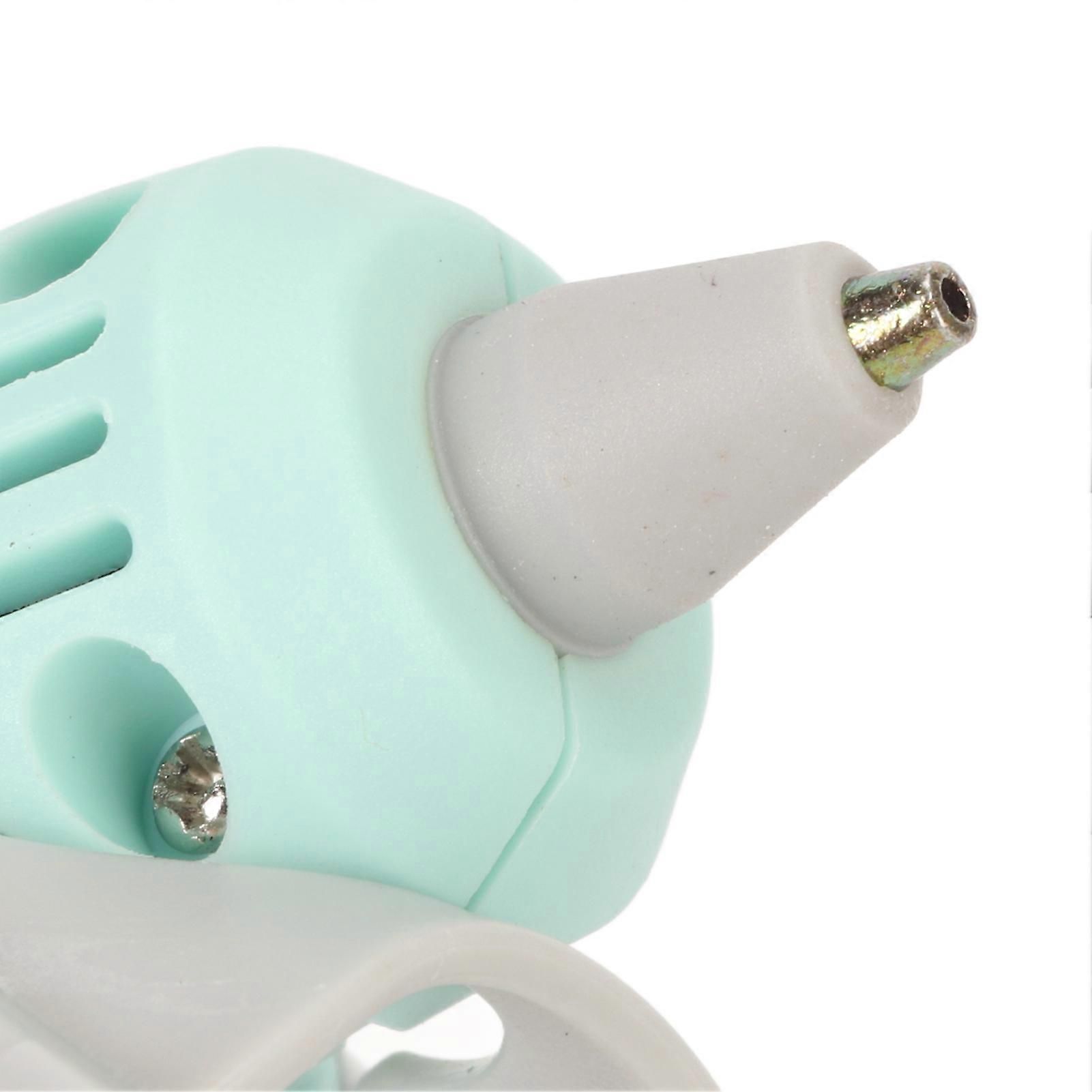 Mini USB Rechargeable Hot Melt Glue Machine Fast Preheating 10W with 30 Glue Sticks for Home Repair
