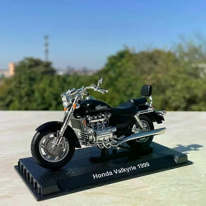 1/24 Alloy Diecast Valkyrie 1999 Motorcycle Model Toy Vehicle Acrylic Display Box Collection Static Gifts