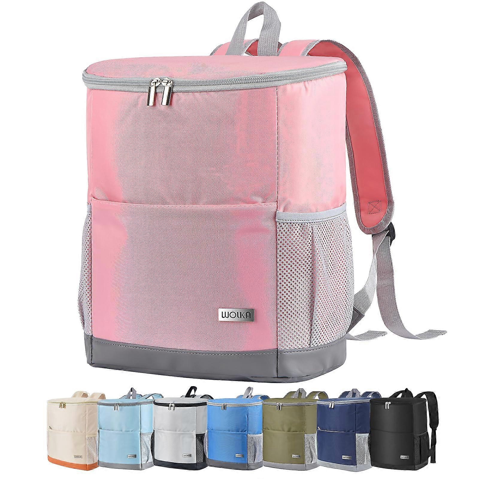 Insulated Cooling Backpack - Sealproof 30-Can Waterproof Cooler with 12-Hour Hot/Cold Storage for Outdoor Adventures