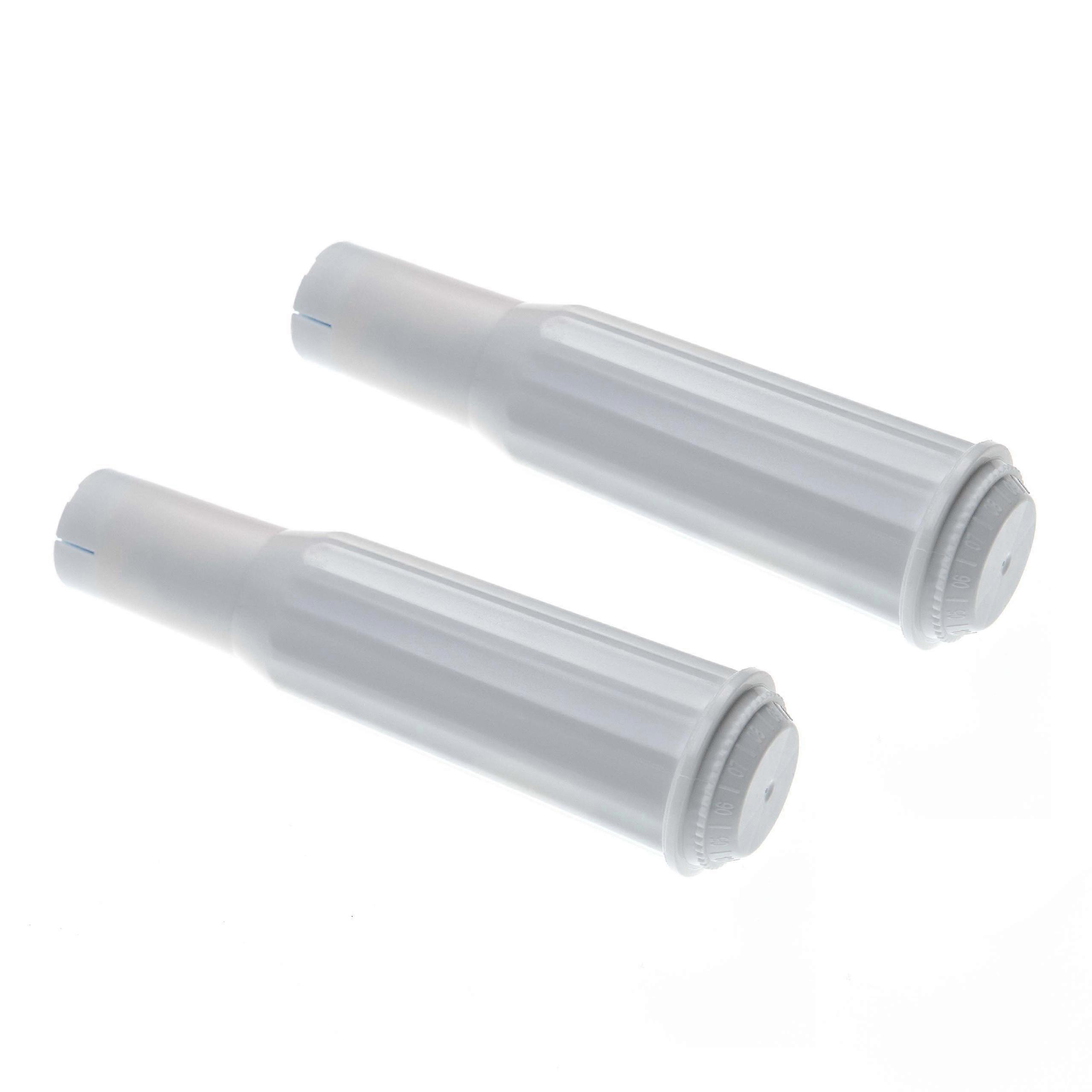 vhbw 2x filtro acqua compatibile con Jura Impressa Z 5 2@1, Z 5, Z9 macchina da caffè completamente automatica, macchina per espresso bianco
