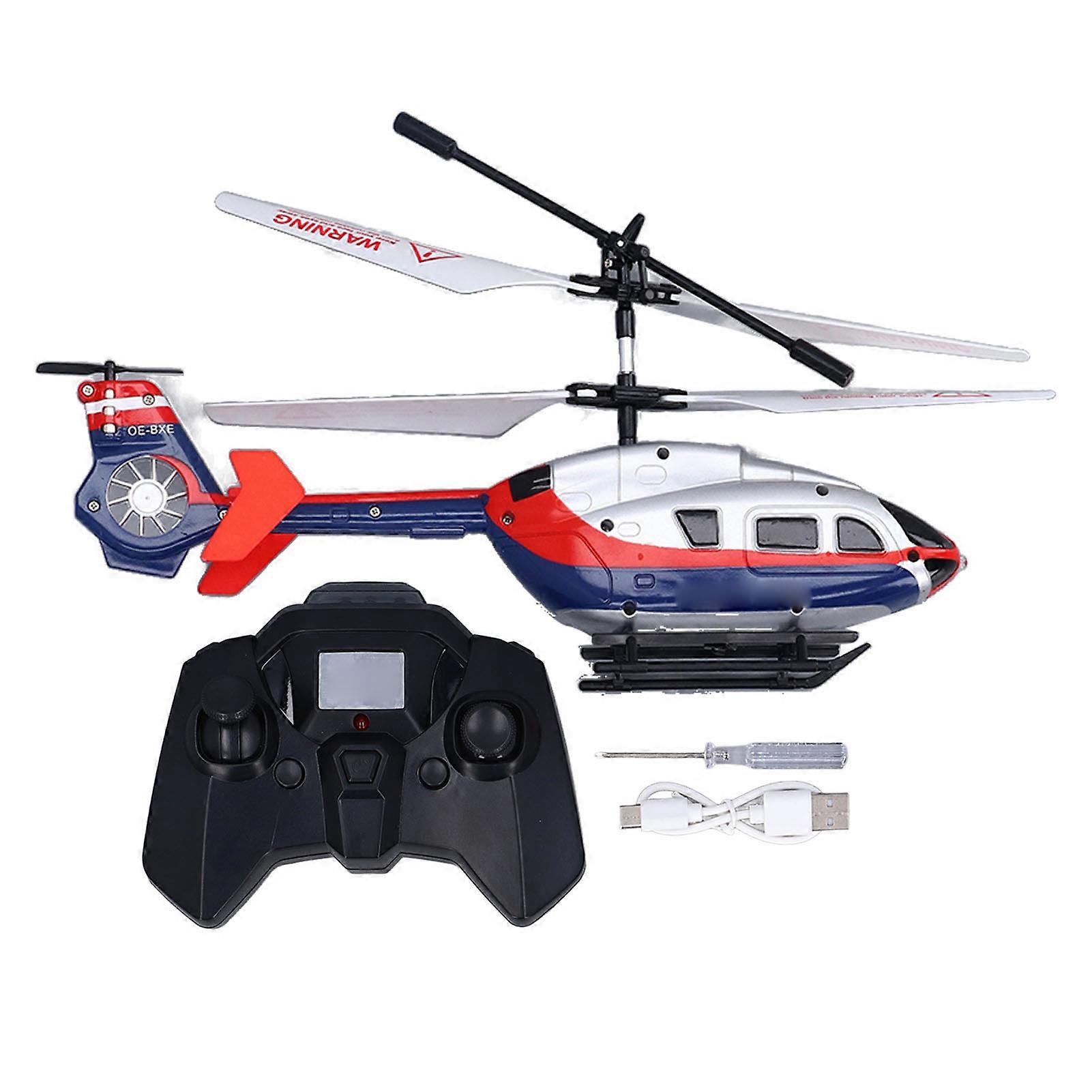 3.5 Way Remote Control Helicopter Drop Proof Electric Rechargeable Mini RC Helicopter with Light